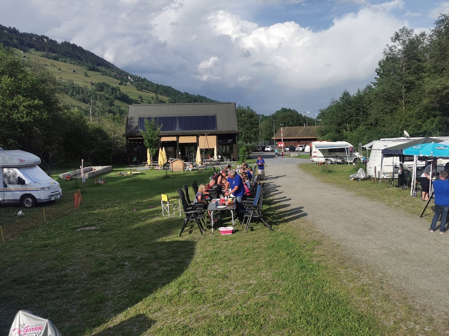 Campingtour 1 auf dem Campadi in Trun