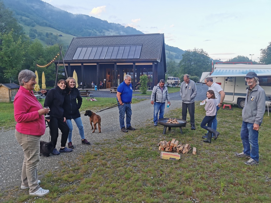 Campingtour 1 auf dem Campadi in Trun