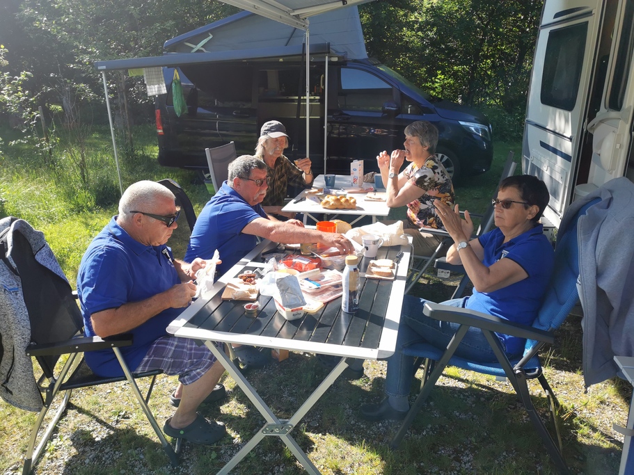 Campingtour 1 auf dem Campadi in Trun