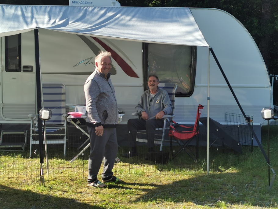Campingtour 1 auf dem Campadi in Trun