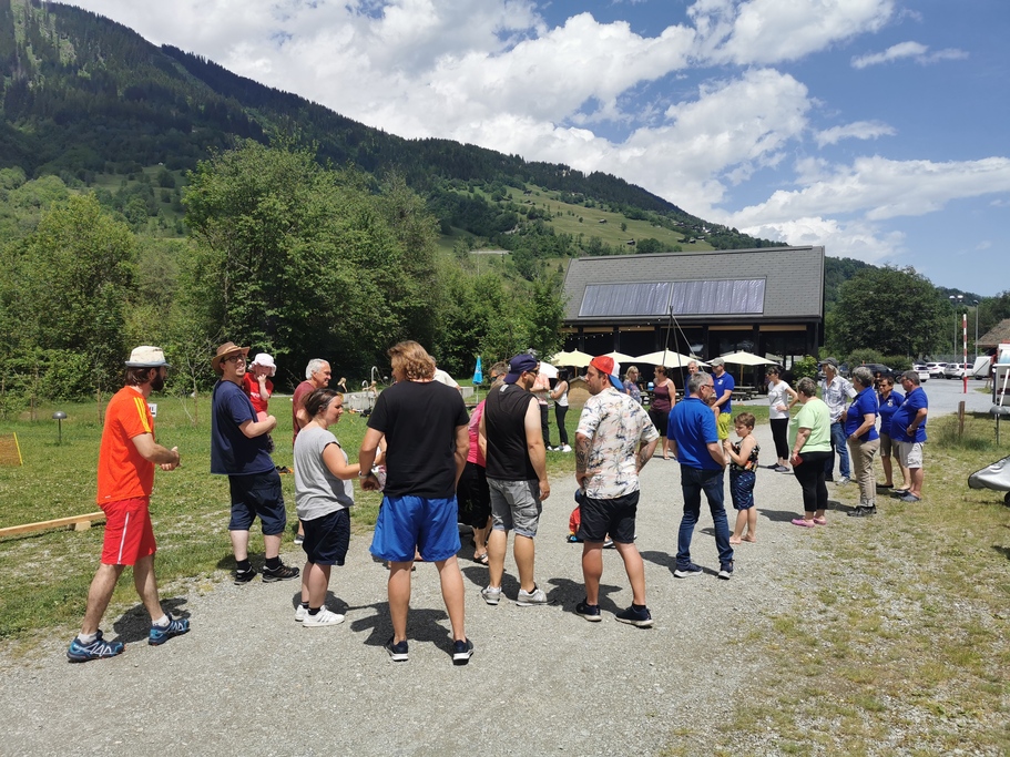 Campingtour 1 auf dem Campadi in Trun