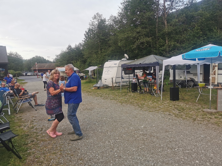 Campingtour 1 auf dem Campadi in Trun