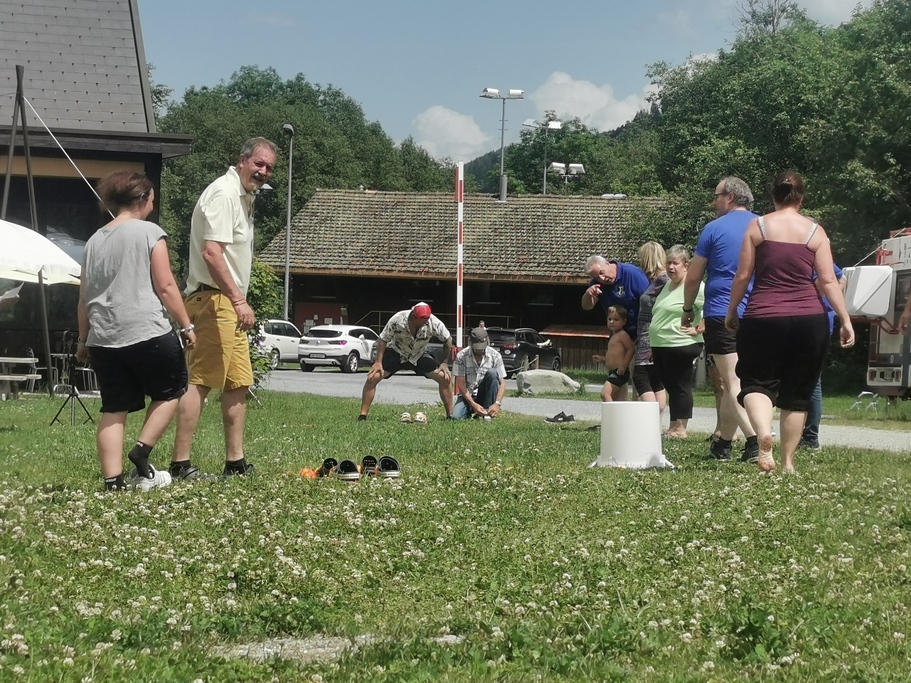 Campingtour 1 auf dem Campadi in Trun