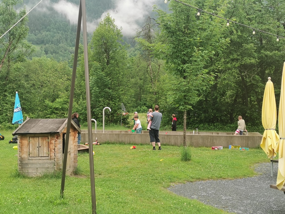 Campingtour 1 auf dem Campadi in Trun