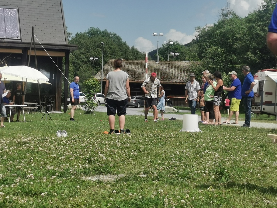 Campingtour 1 auf dem Campadi in Trun