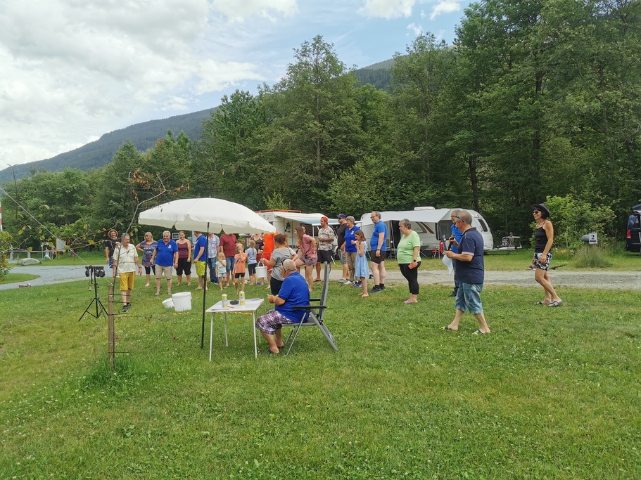 Campingtour 1 auf dem Campadi in Trun
