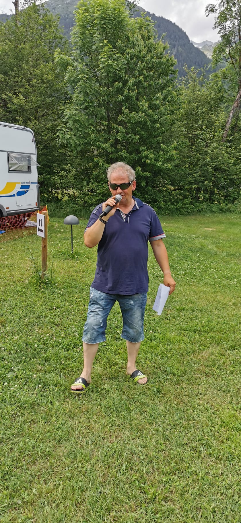 Campingtour 1 auf dem Campadi in Trun