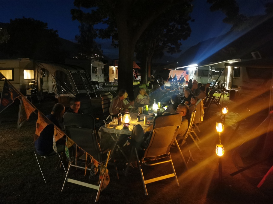 Campingtour 3 auf dem TCS Camping Lugano-Muzzano