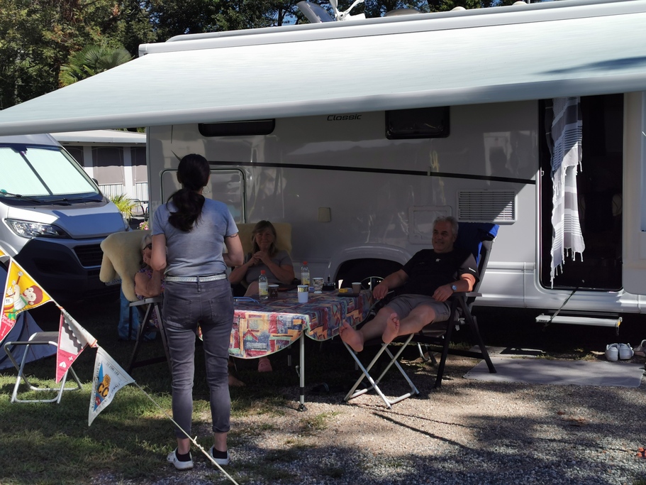 Campingtour 3 auf dem TCS Camping Lugano-Muzzano
