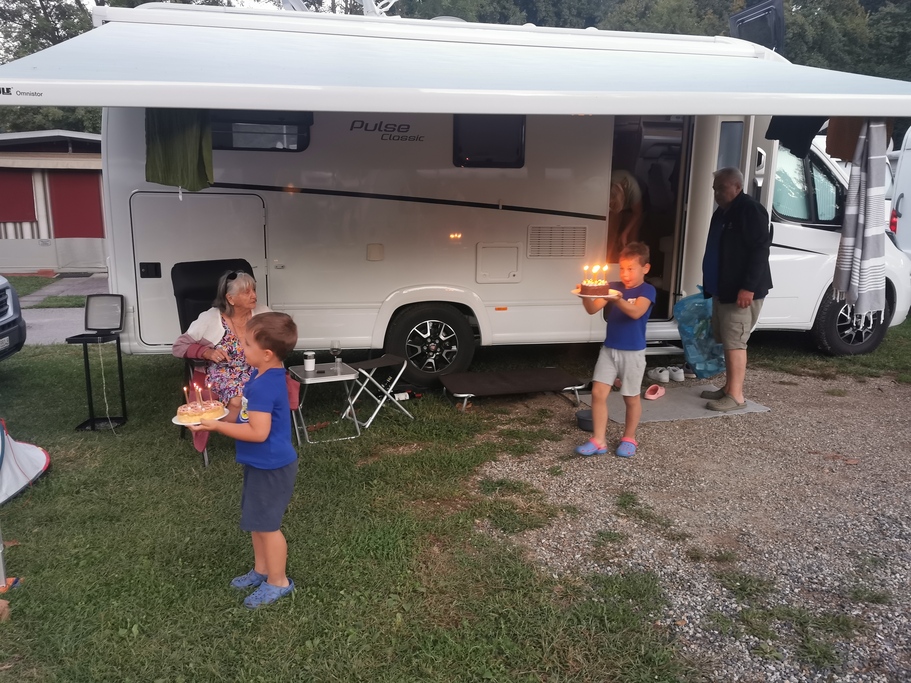 Campingtour 3 auf dem TCS Camping Lugano-Muzzano