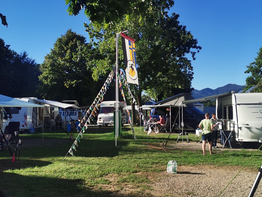 Campingtour 3 auf dem TCS Camping Lugano-Muzzano