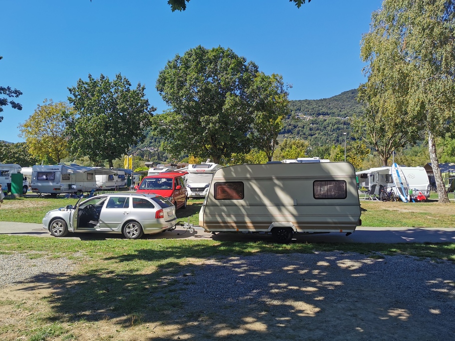 Campingtour 3 auf dem TCS Camping Lugano-Muzzano