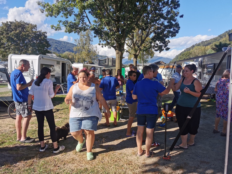 Campingtour 3 auf dem TCS Camping Lugano-Muzzano