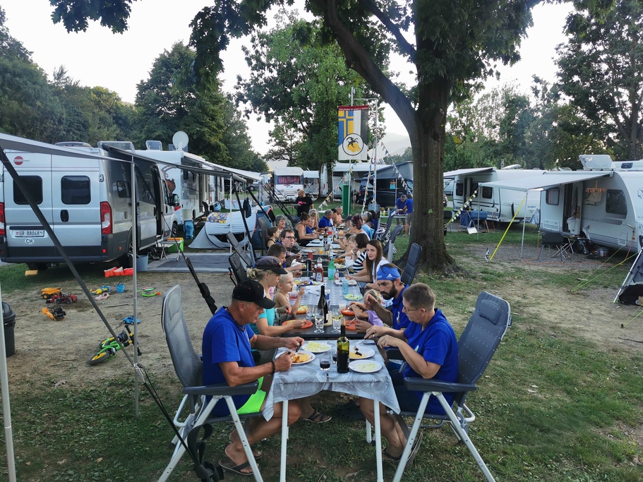 Campingtour 3 auf dem TCS Camping Lugano-Muzzano
