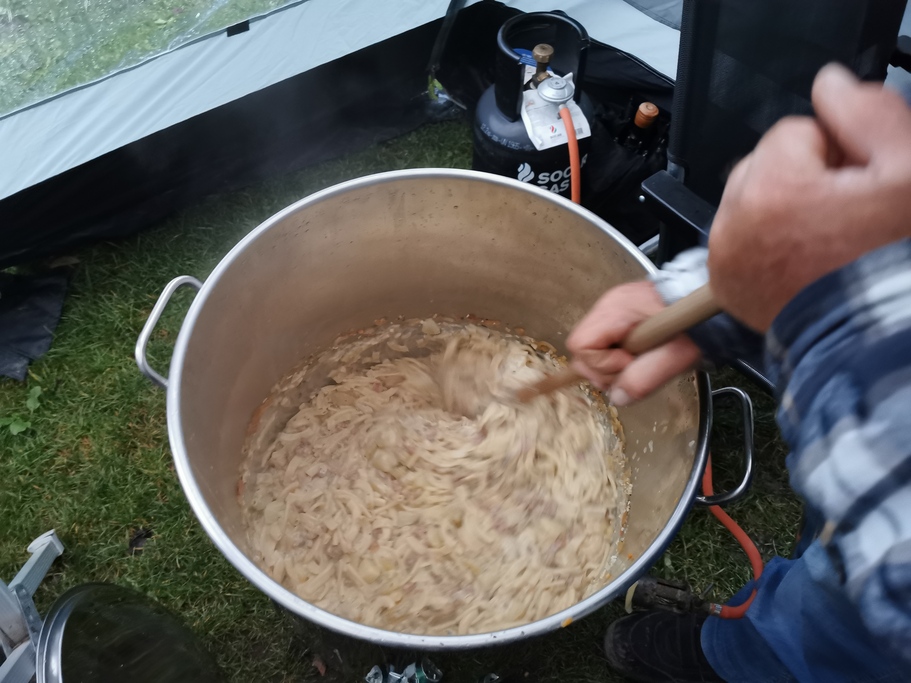 Auszelten 2022 auf dem Camping Mittagsspitze in Triesen
