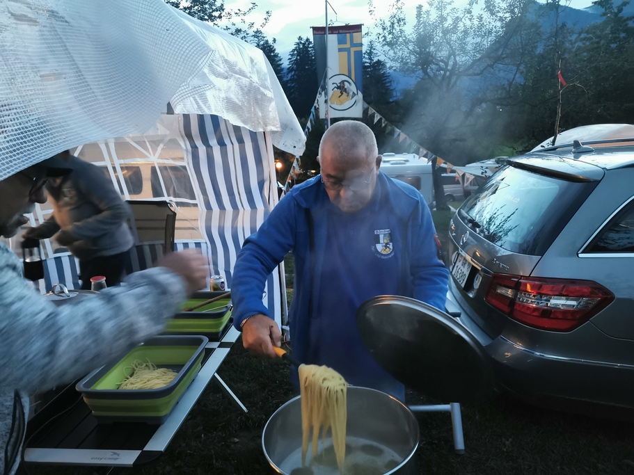 Auszelten 2022 auf dem Camping Mittagsspitze in Triesen