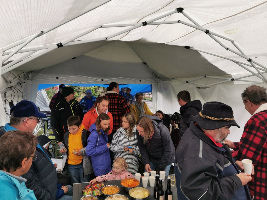 Auszelten 2022 auf dem Camping Mittagsspitze in Triesen