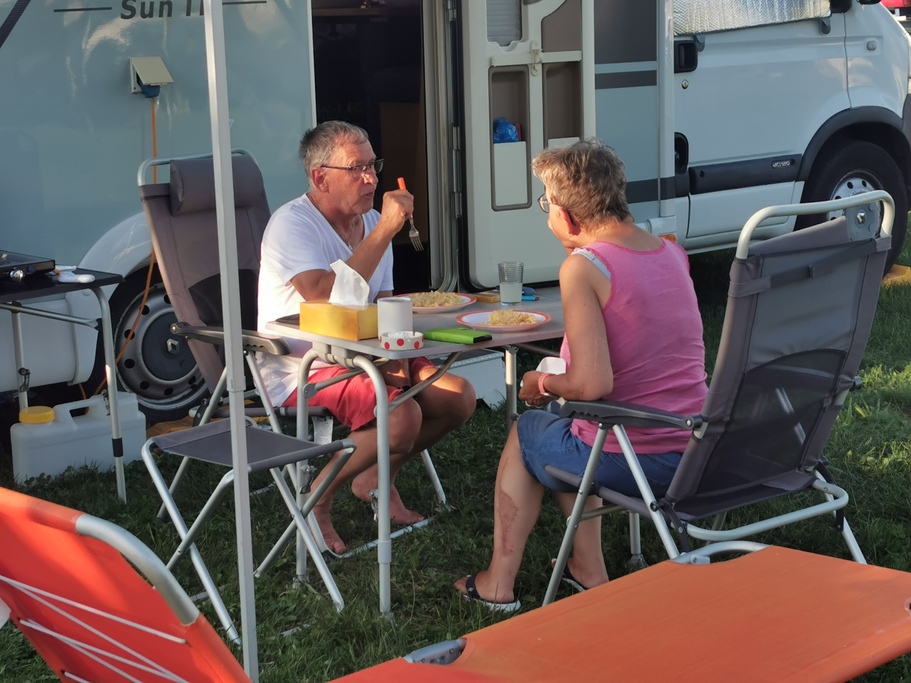 Campingtour 2 auf dem Camping Sulz bei Künten