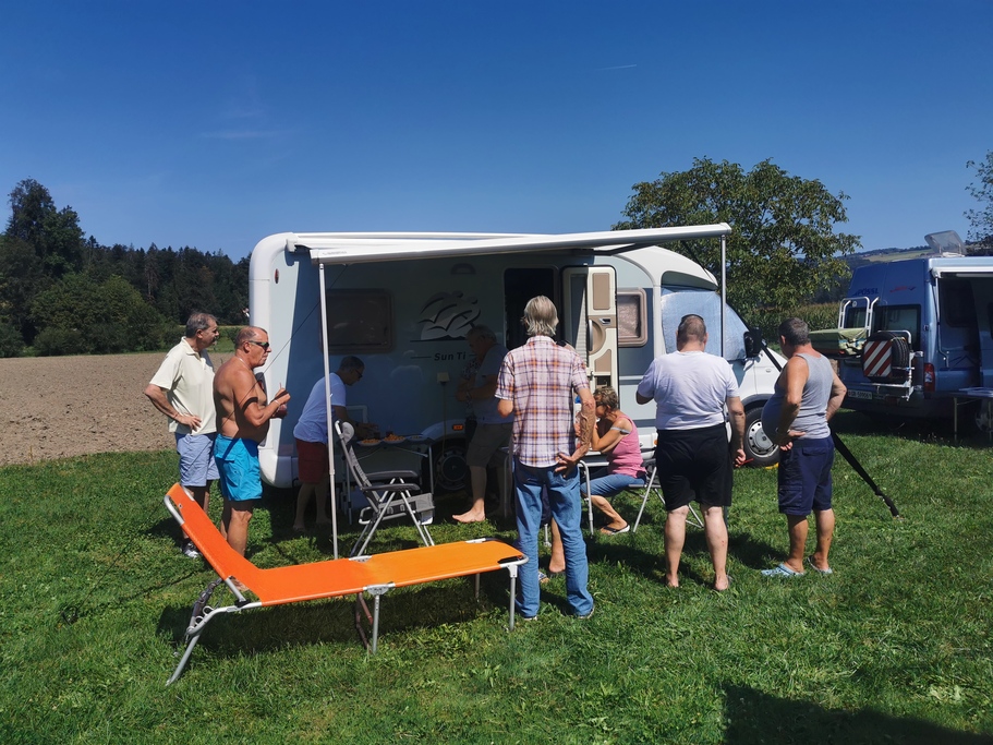 Campingtour 2 auf dem Camping Sulz bei Künten