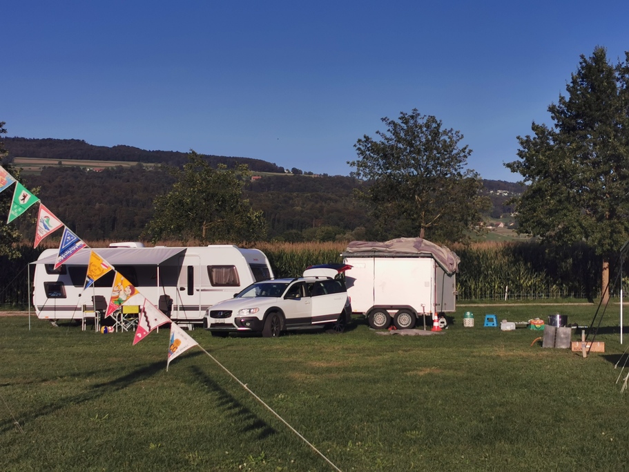 Campingtour 2 auf dem Camping Sulz bei Künten