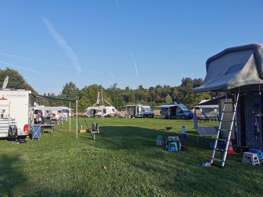 Campingtour 2 auf dem Camping Sulz bei Künten