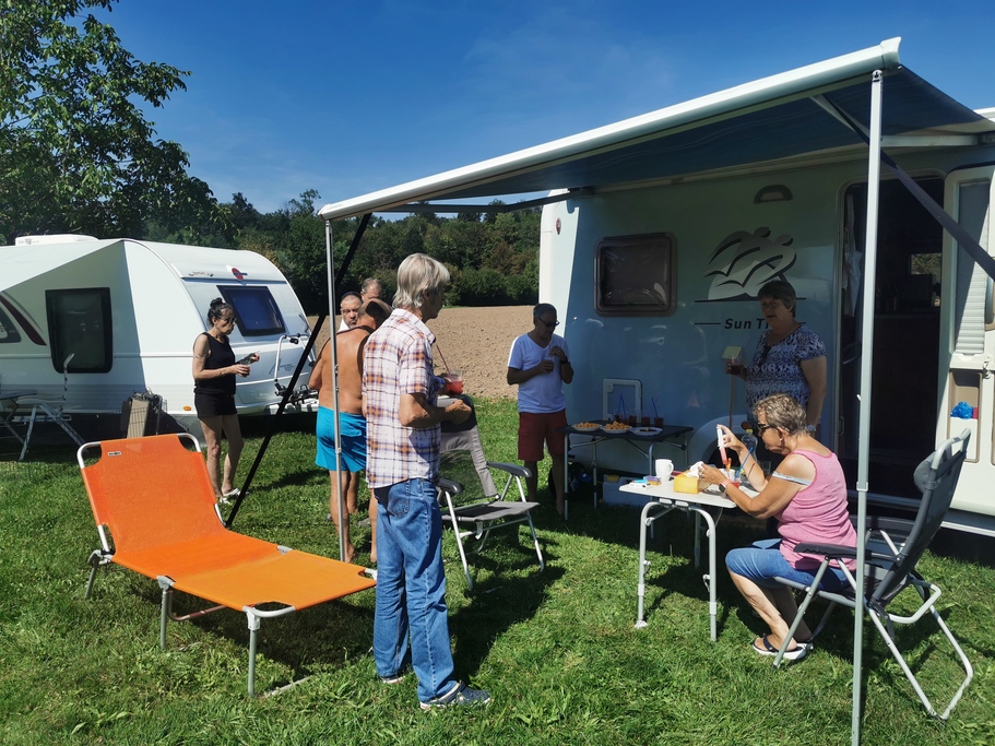 Campingtour 2 auf dem Camping Sulz bei Künten