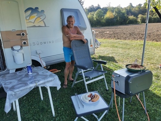 Campingtour 2 auf dem Camping Sulz bei Künten