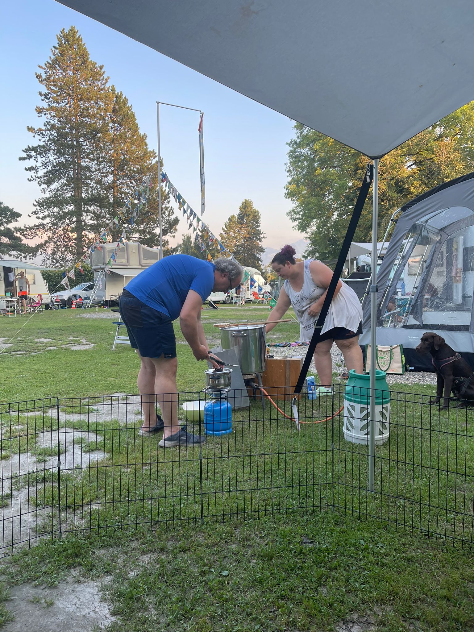 Campingtour 3 (2023) auf dem Camping Bruggerhorn in St. Margrethen