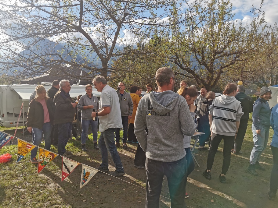 Auszelten Mittagsspitze in Triesen 2024